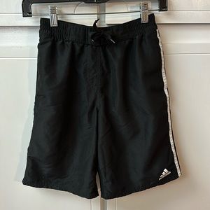 LIKE NEW ADIDAS SWIM SHORTS/TRUNKS. Size M. Black/white. EXCELLENT CONDITION.